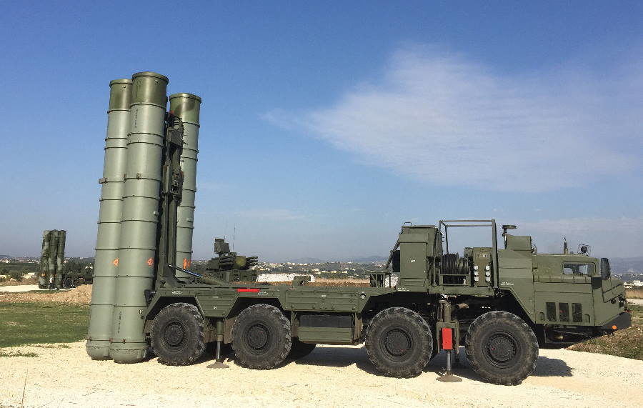 Click to enlarge S-400 air Hmeymim airbase