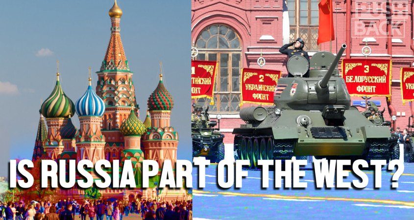 Click to enlarge Russia part of West