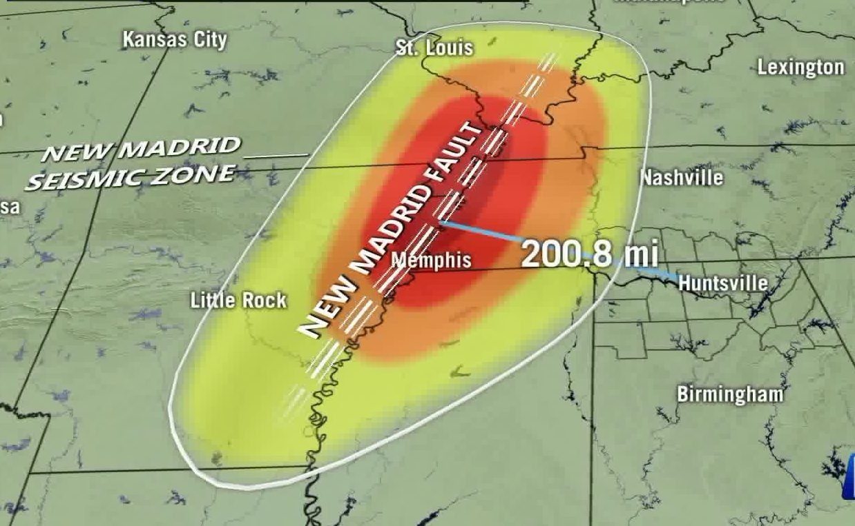 new madrid fault zone