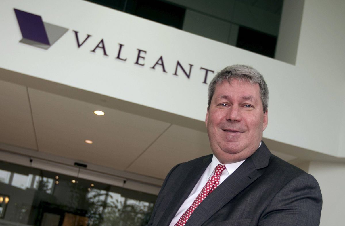 CEO Mike Pearson Valeant