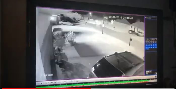 Bright flash from meteor in LA