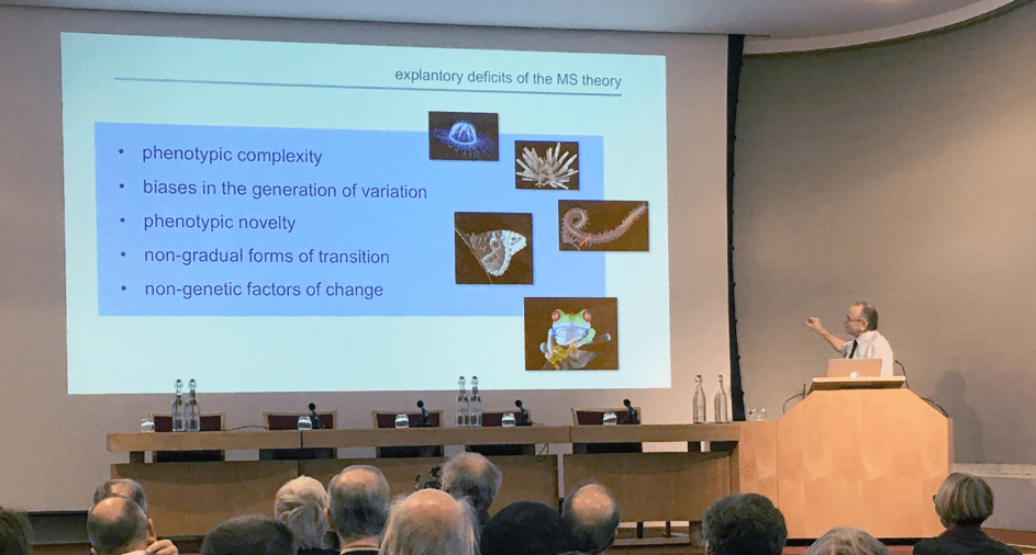 Click to enlarge Gerd Müller intelligent design evolution