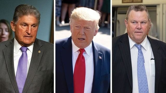 Click to enlarge Manchin trump tester