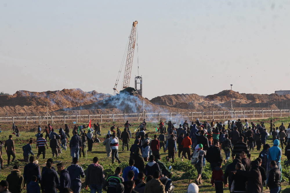 Gaza march return protest