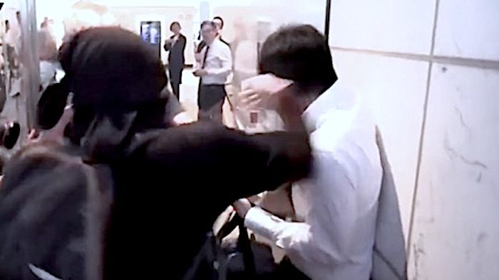 Click to enlarge Banker beaten
