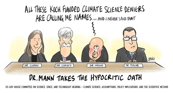 Mann Hypocrisy
