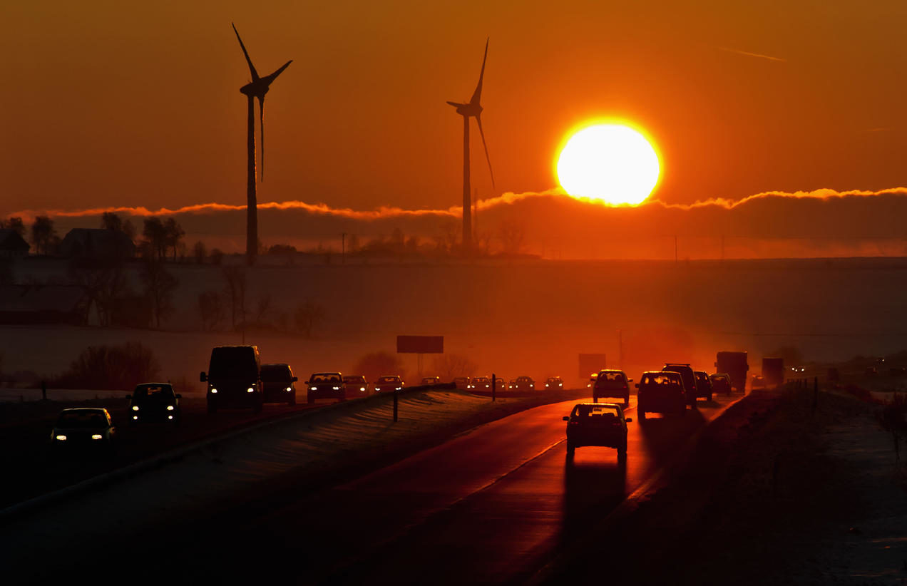 wind turbines