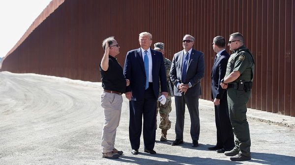 Trump and wall