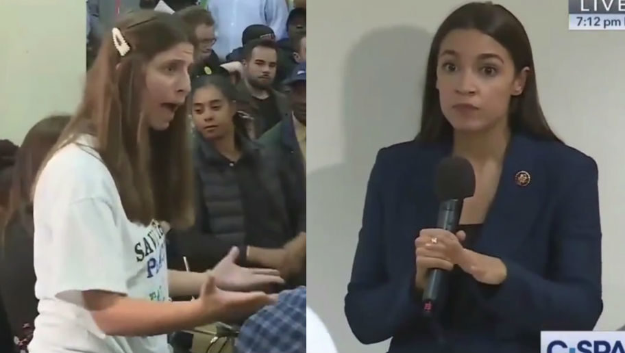 ocasio-cortez troll eat babies larouche