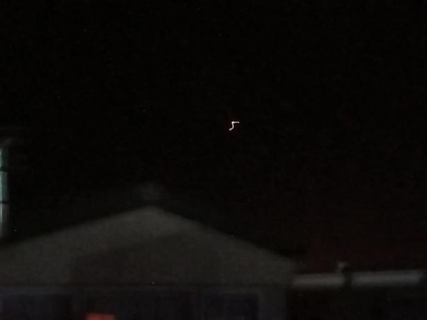 Strange light in Lincolnshire UK