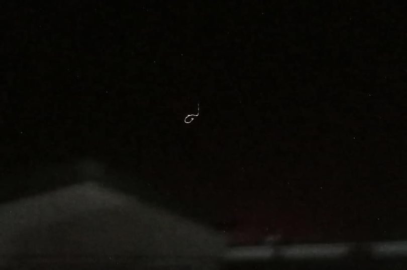 Strange light in Lincolnshire