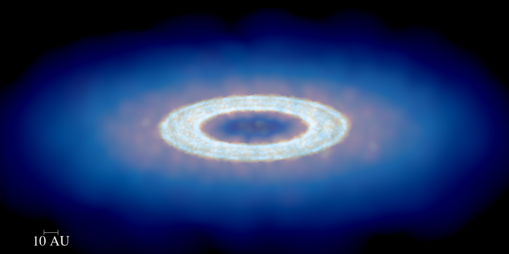 Click to enlarge Protoplanetary disk