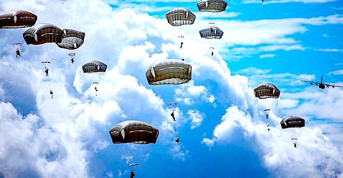 Click to enlarge Paratroopers