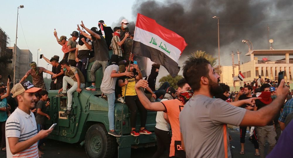 Click to enlarge Iraq protests 2019