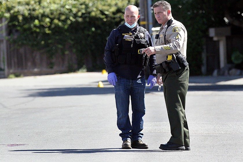Click to enlarge Pleasure Point Drive police investigation