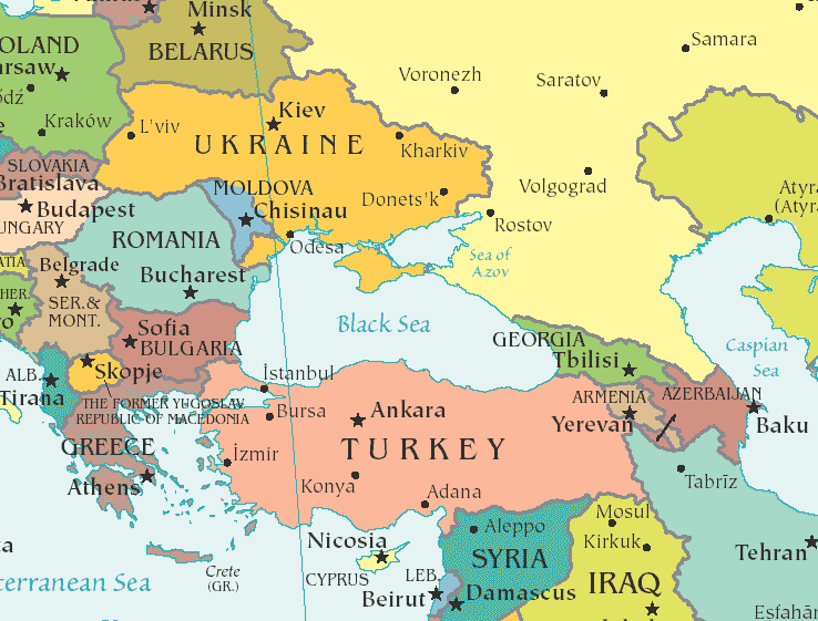 Click to enlarge Black Sea