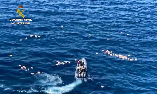 Boat in ocean