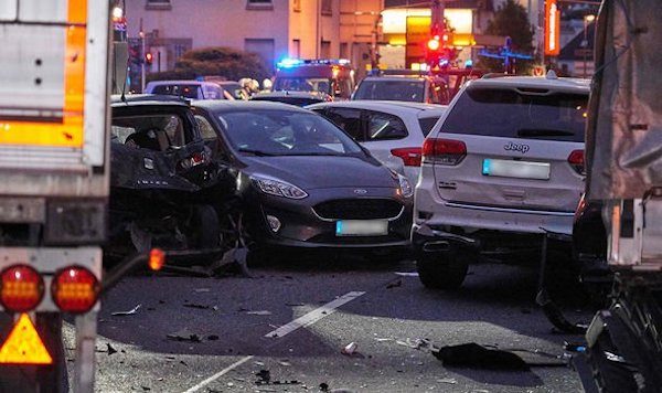 Click to enlarge TThe owner of the truck was 'dragged' out of his car