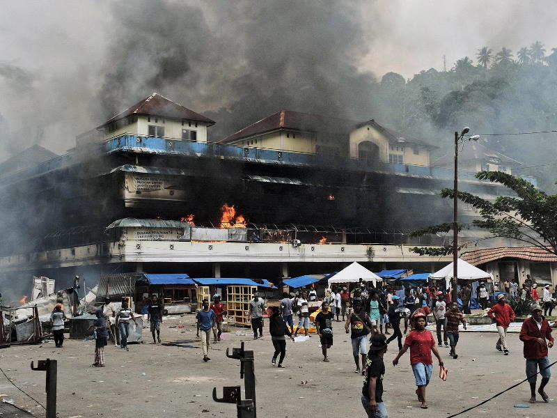 Click to enlarge violence Indonesia papua