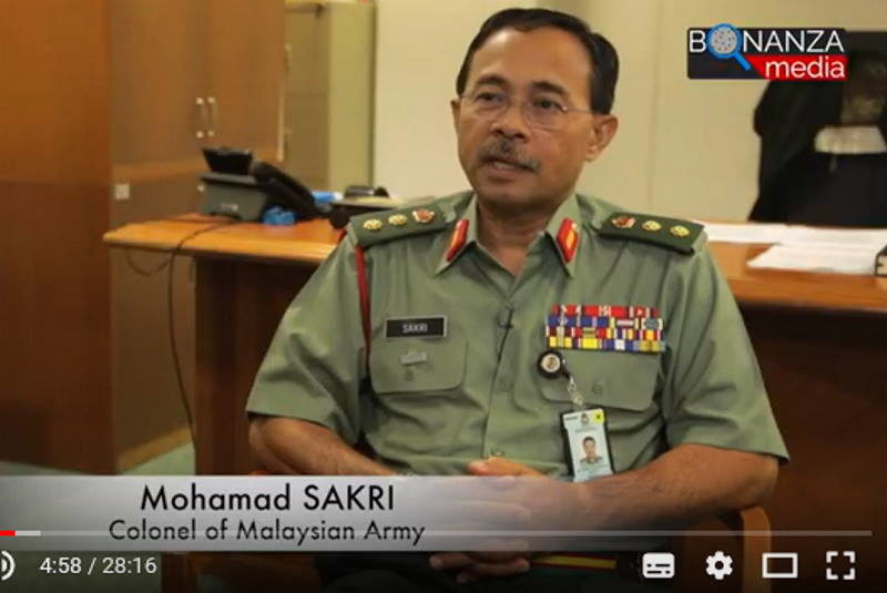 Mohamad Sakri Malaysian military MH17 black box