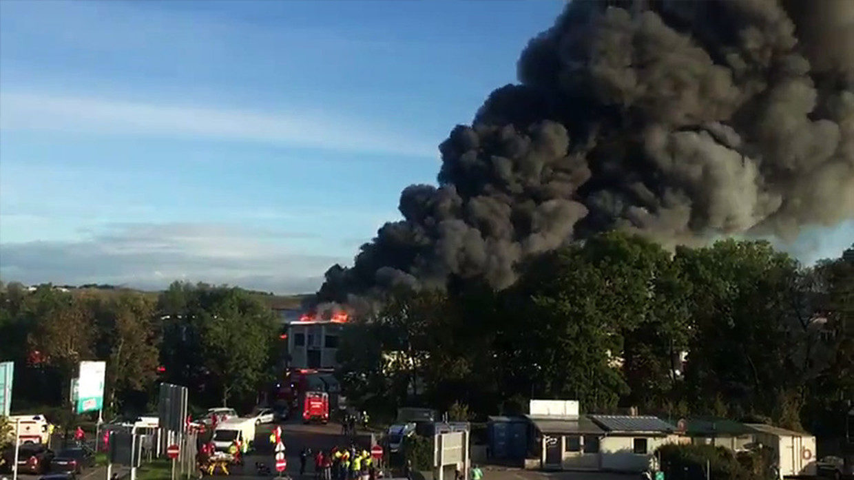 fire linz austria