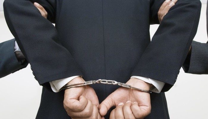 handcuffed