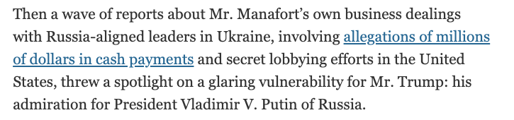 Click to enlarge newspaper clipping manafort