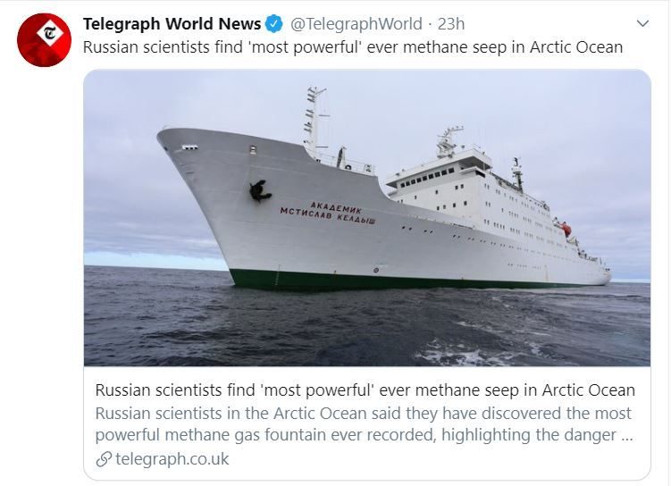 Russian Research Ship