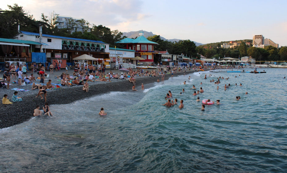 Click to enlarge Revelers Black Sea Alushta