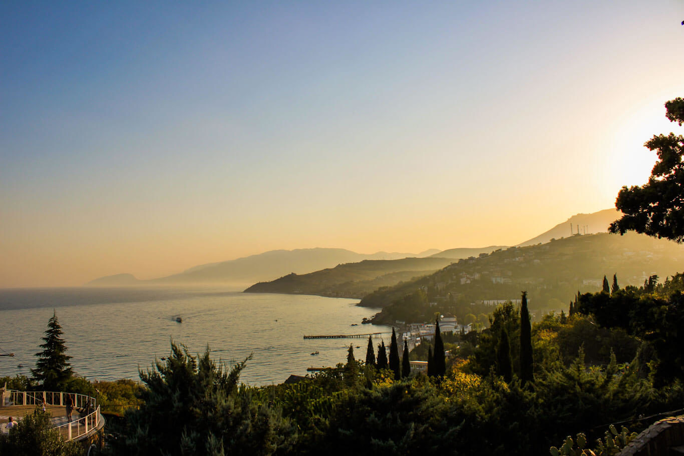 Click to enlarge Crimea bay Malorichenske