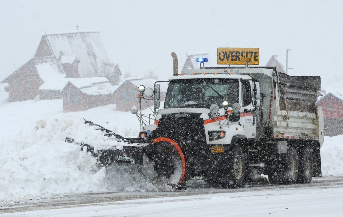 Jim Meehan with state DOT/PF plows