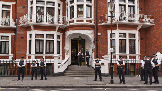 Ecuador embassy london assange