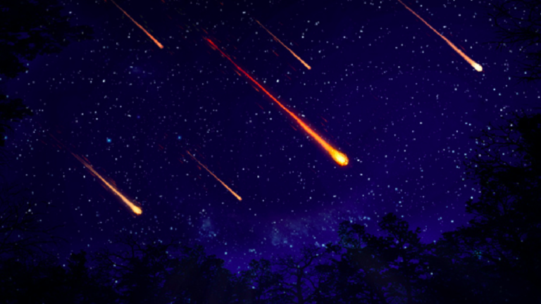 raining fireballs
