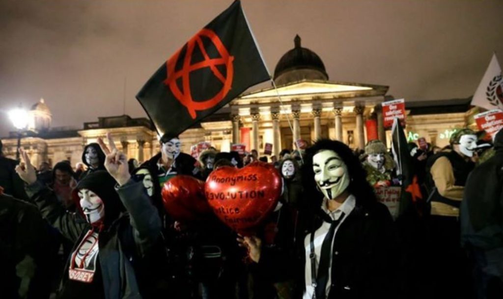 Click to enlarge Million Mask March
