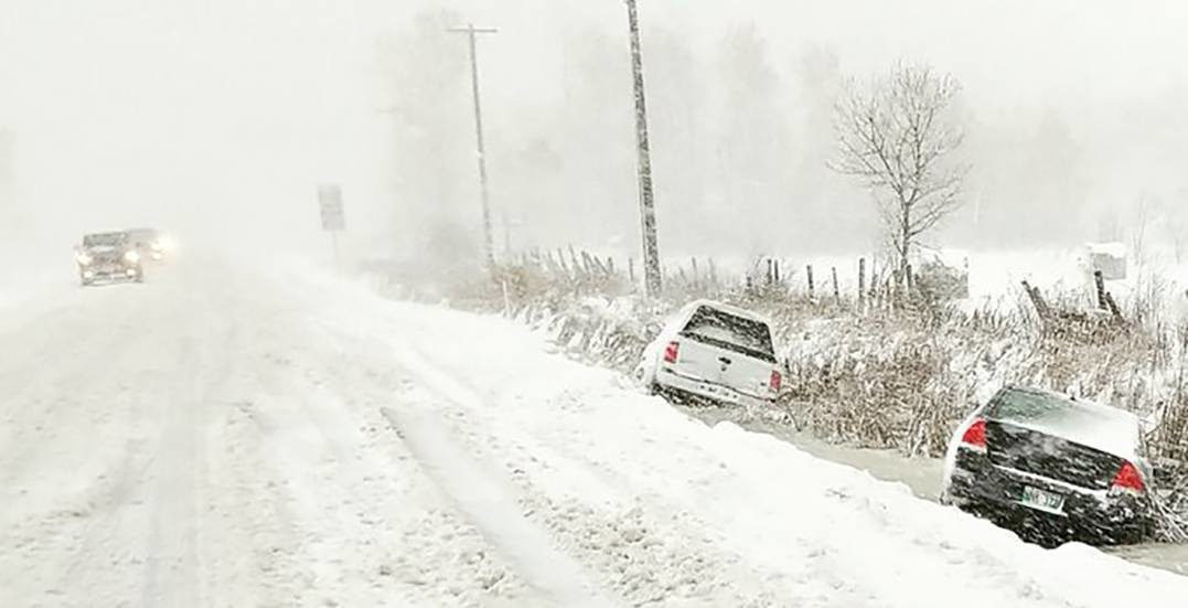 Manitoba early snow