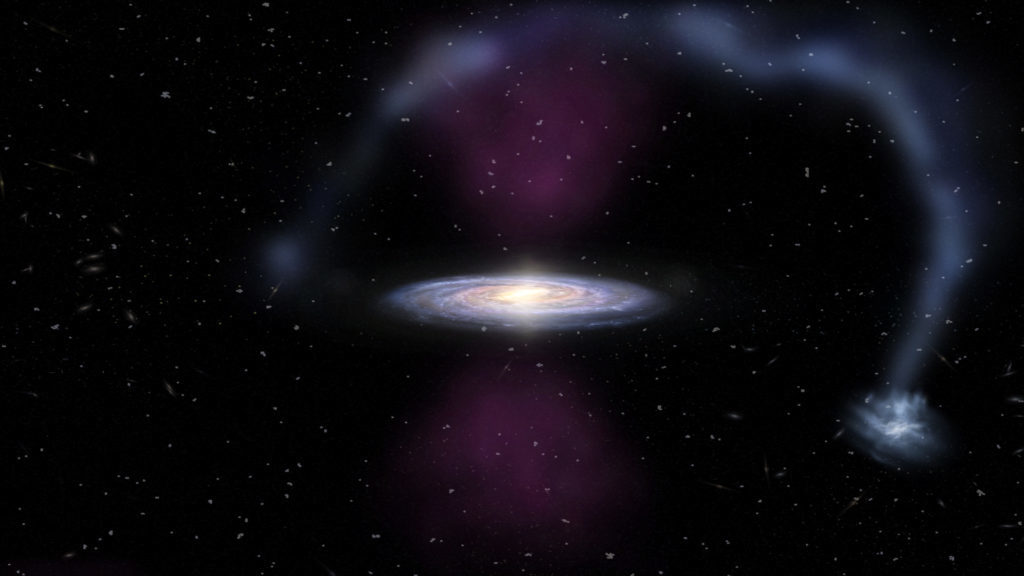 Milky Way explosion