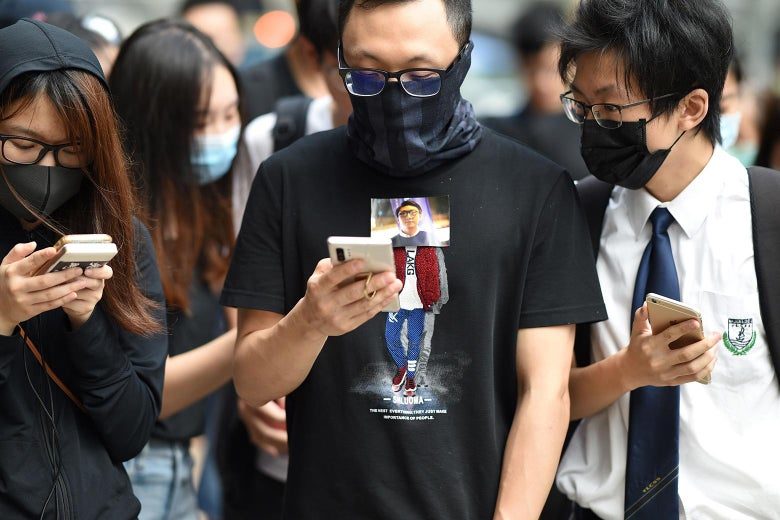 Hong Kong protesters