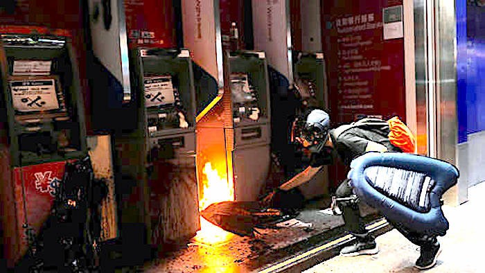 HK protester