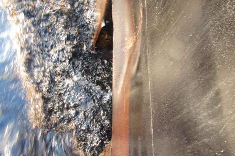 Click to enlarge oil spill sabiti attack