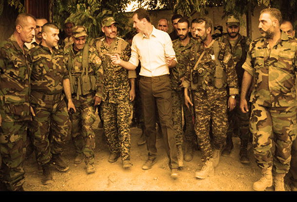 Assad syrian soldiers