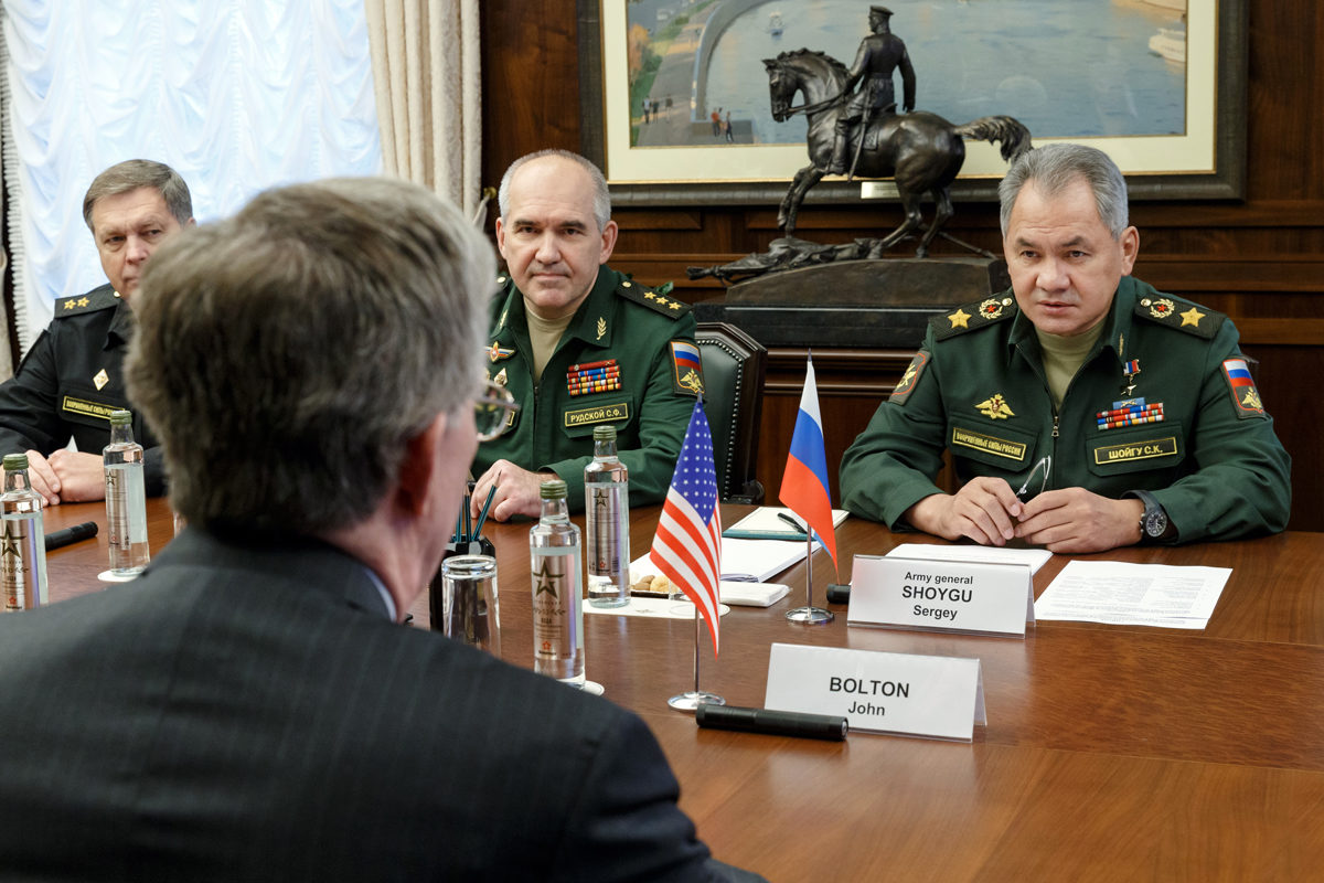 Click to enlarge Defence Minister General Sergei Shoigu