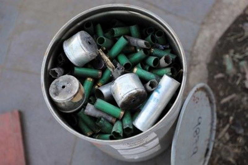 spents shells protest equador