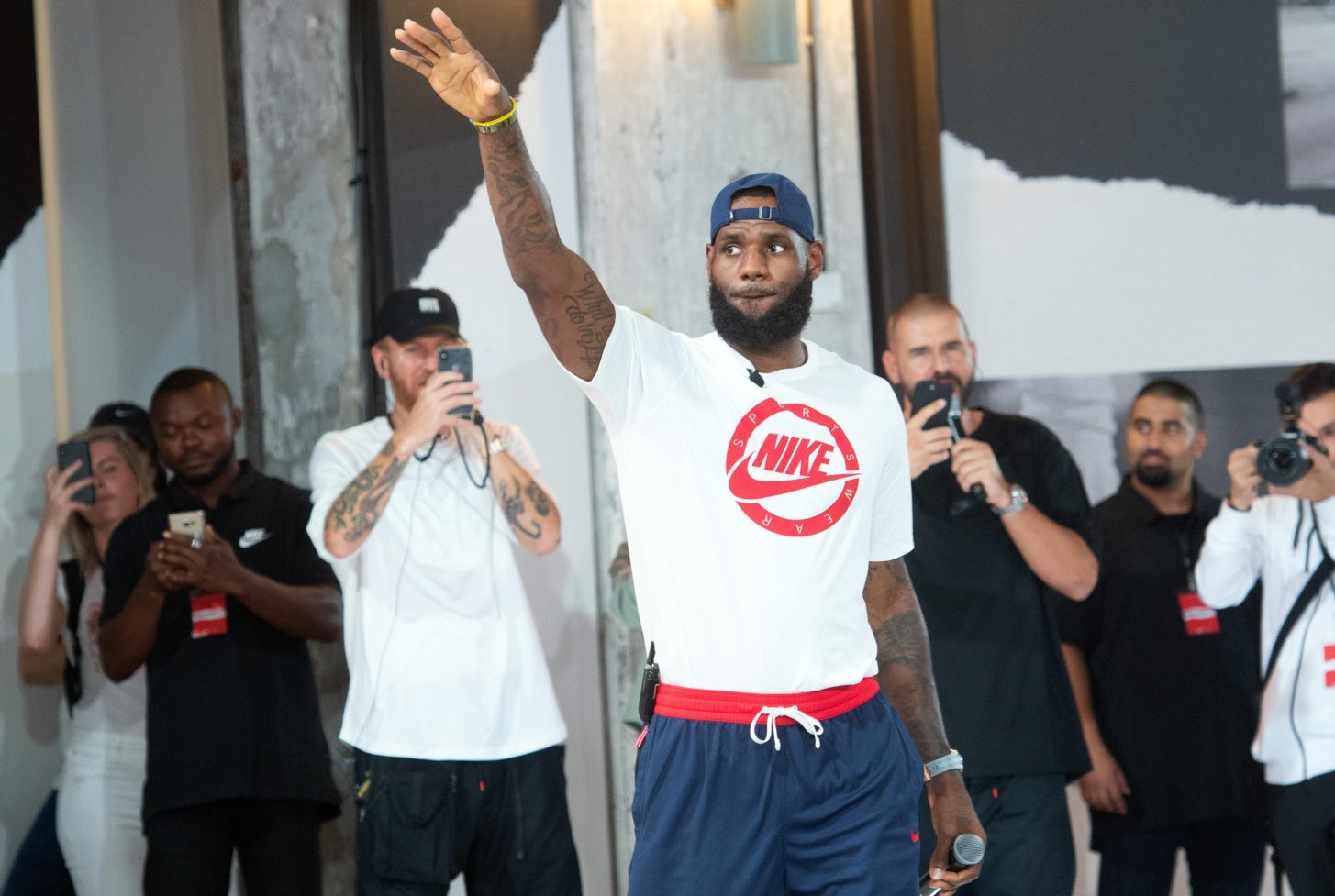 Click to enlarge LeBron James