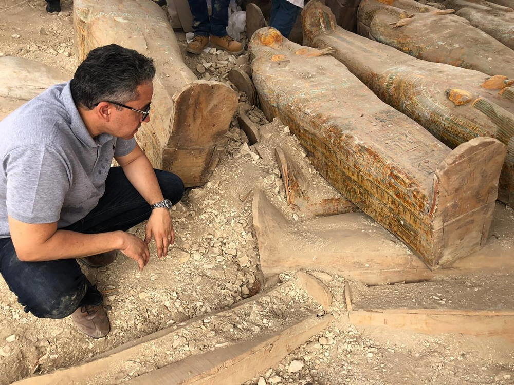 Click to enlarge new coffins egypt