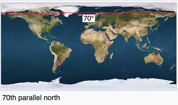 Click to enlarge 70th Parallel
