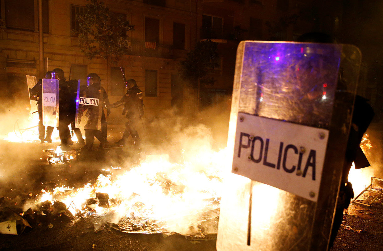 Click to enlarge Catalonia protests