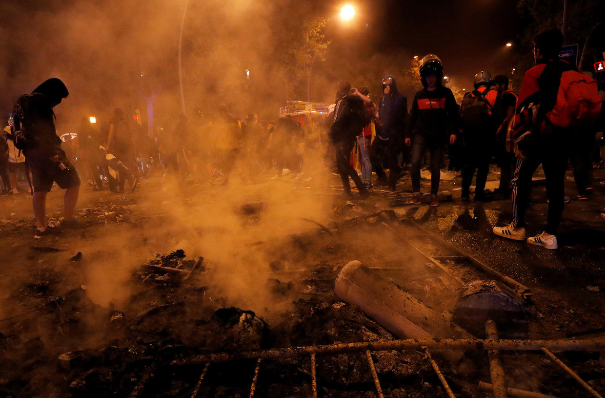 Click to enlarge Catalonia protests