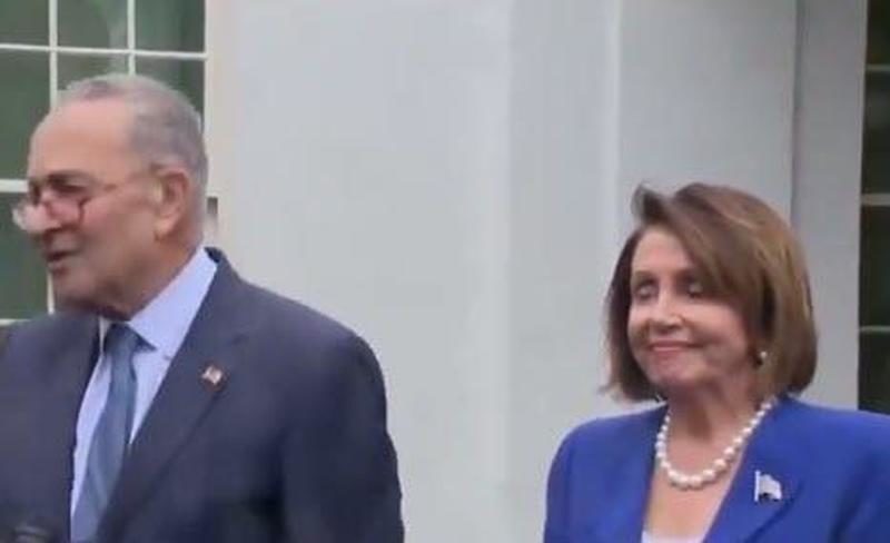Click to enlarge Chuck Schumer, Nancy Pelosi