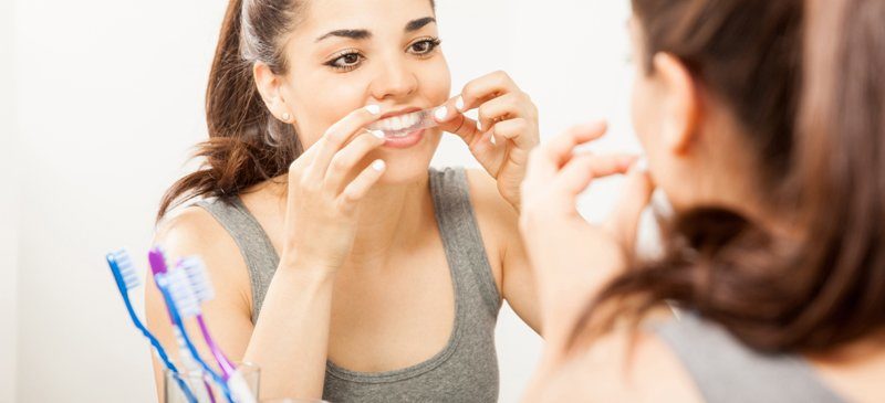 tooth whitening strips