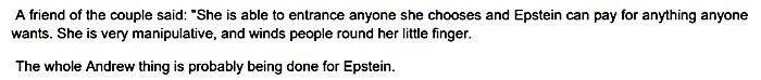 Click to enlarge Quote from Evening Standard